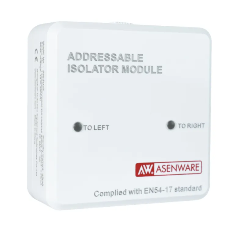Módulo Aislador de Alarma de Incendio Direccionable marca Asenware