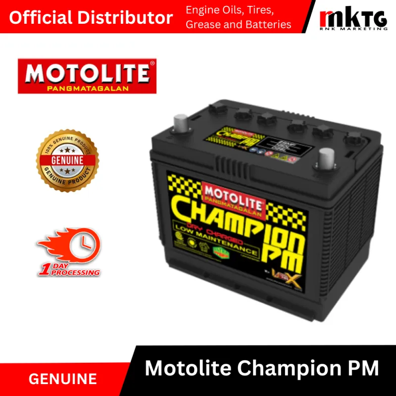 Motolite Champion Automotive Battery
