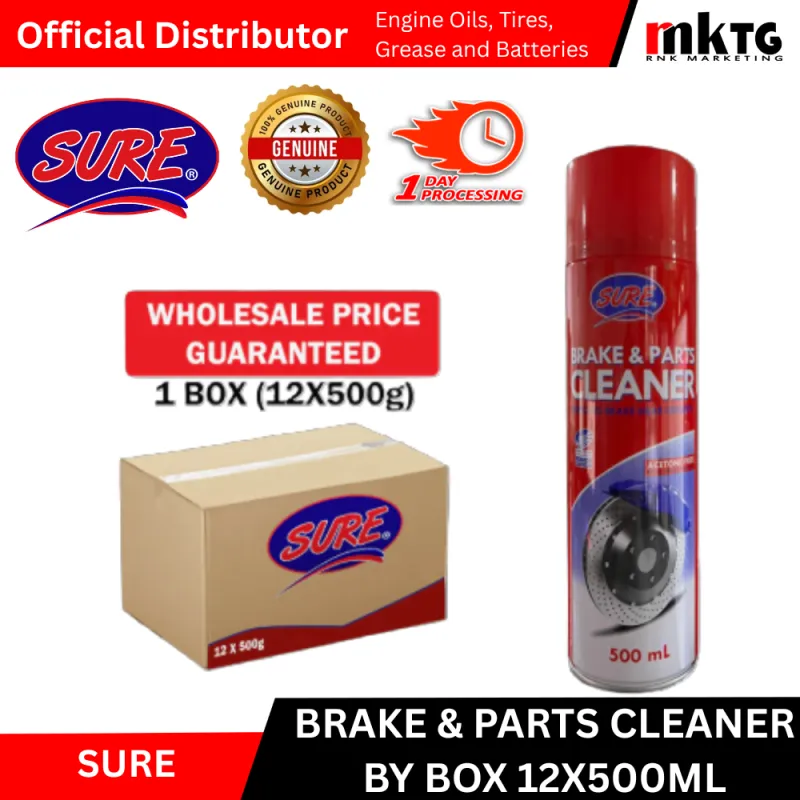Sure Brake and Parts Cleaner-By Box