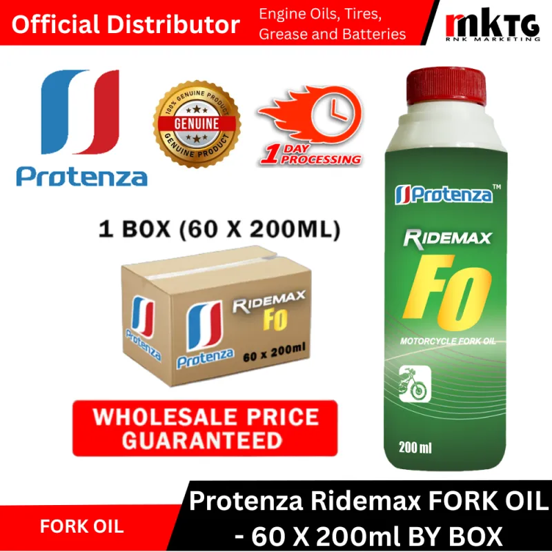 Protenza Motorcycle Fork Oil - By Box