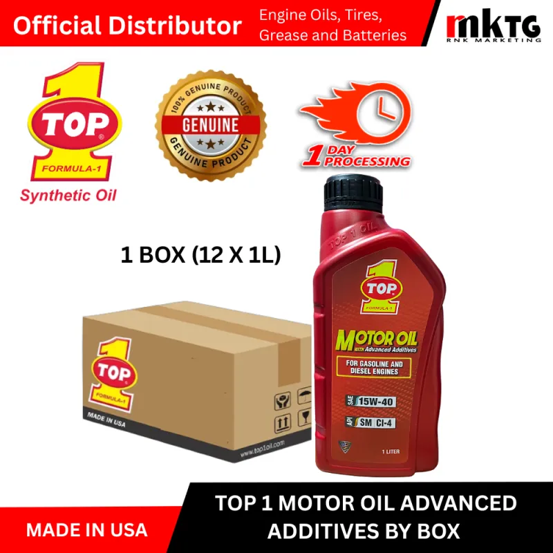 Top1 Multigrade  Motor Oils- By Box 