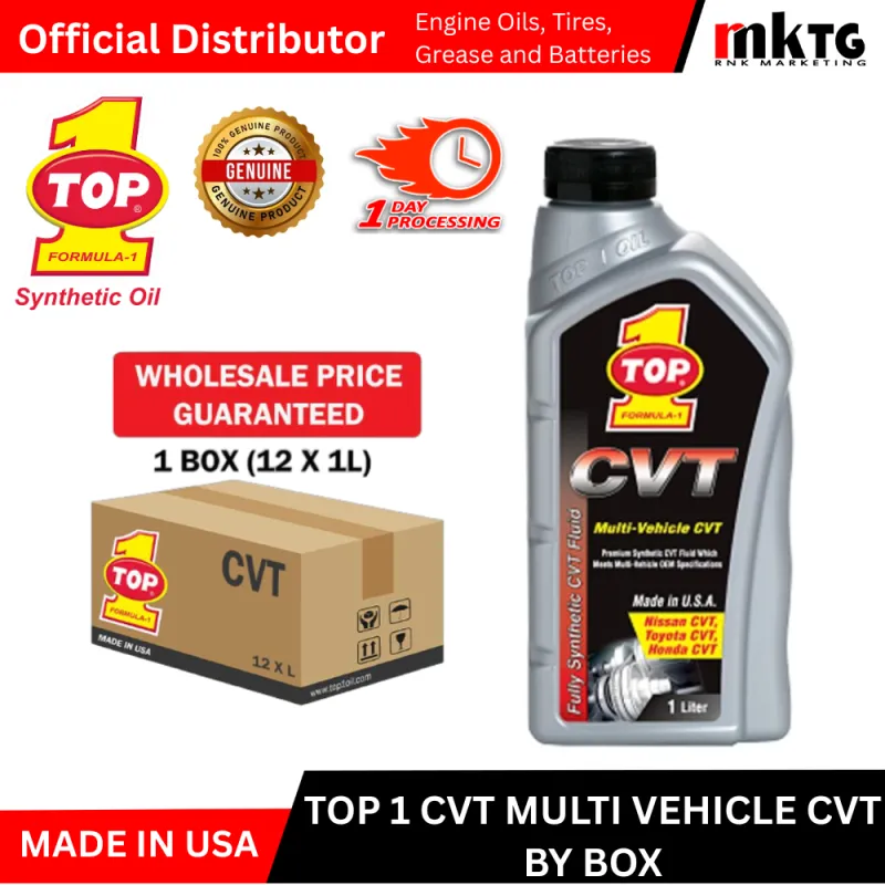 Top1 CVT Transmission Fluid-By Box 