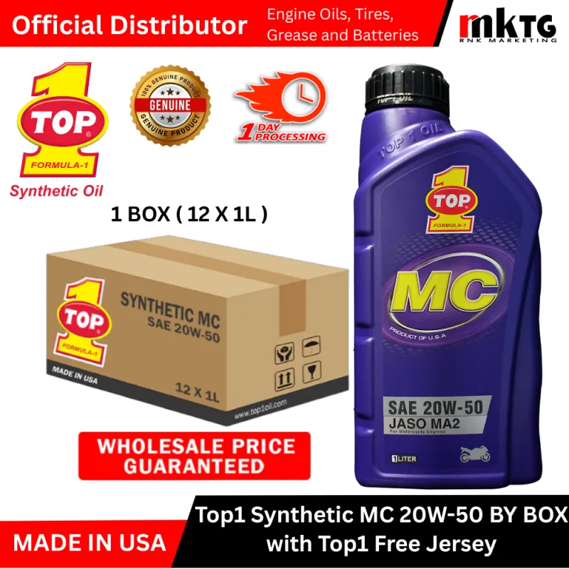 Top1 Mc Motorcycle Engine Oil for Manual-By Box