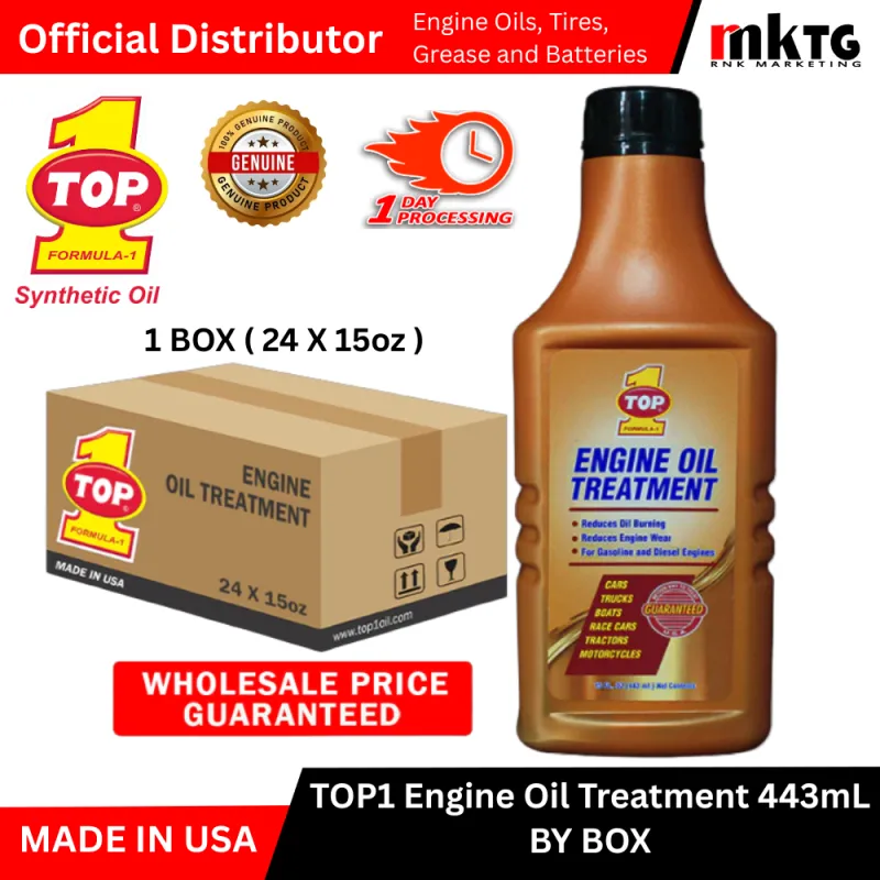 Top1 Engine Oil Treatment for Gasoline and Diesel Engine-By Box 