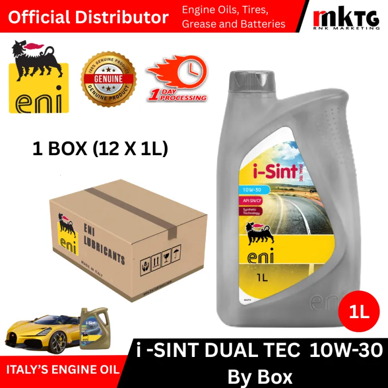 Eni i-Sint Dual Tec Diesel Engine Oil-By Box 