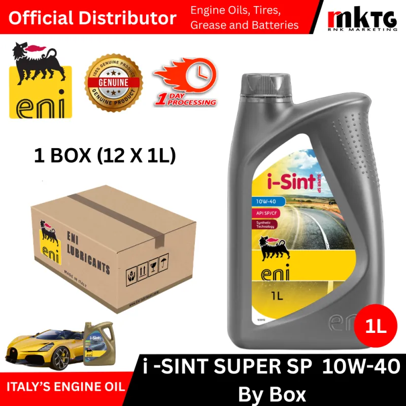 Eni i-Sint Super Fleet SP Diesel Engine Oil-By Box 