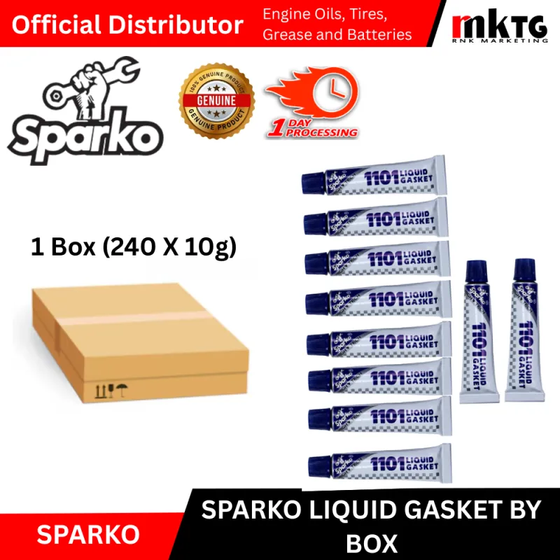 Sparko Liquid Gasket-Premium Automotive Sealant-By Box 