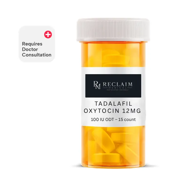 Tadalafil/Oxytocin 12mg/100 IU ODT - 15 Count