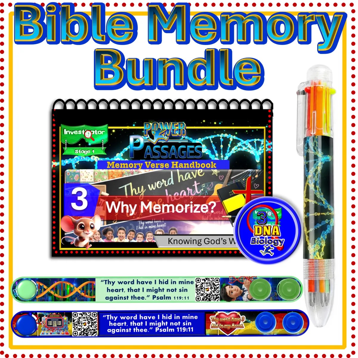 Bible Bundle™ Biology Lesson Three Memorizing God's Word