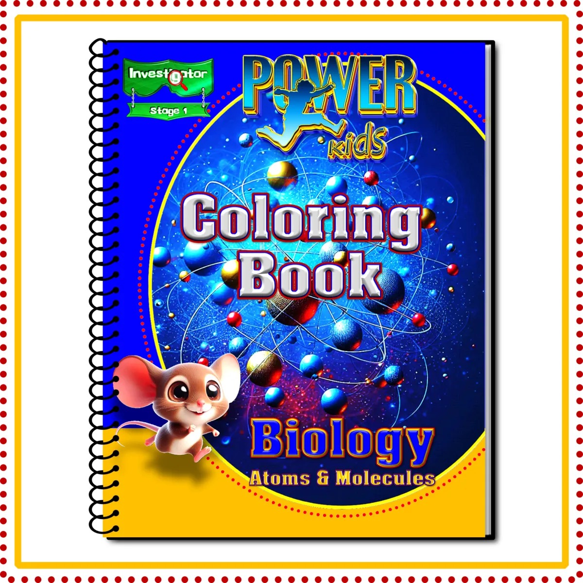 Biology Coloring Book Stage 1 86 Pages!