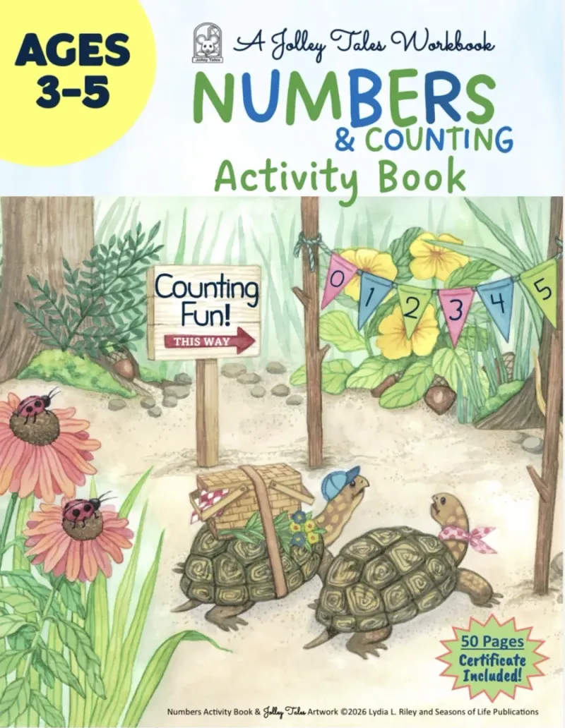 Jolley Tales Numbers & Counting Activity Workbook - DELUXE VERSION