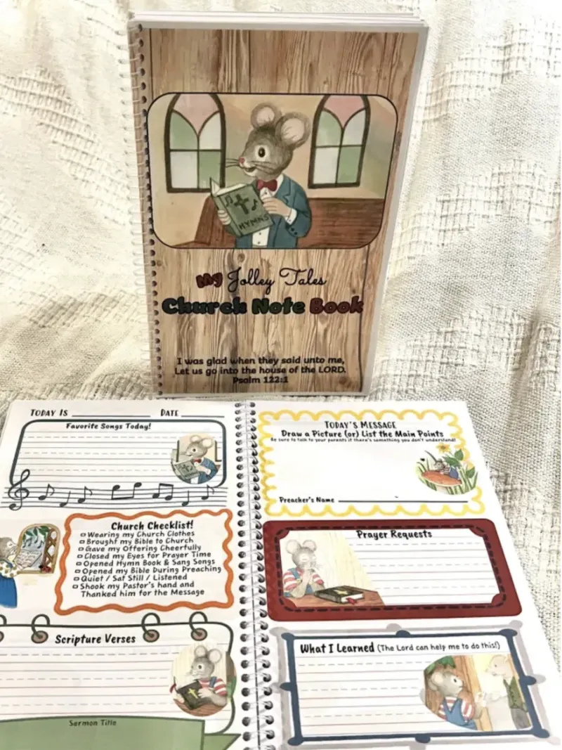 My Jolley Tales Church Note Book