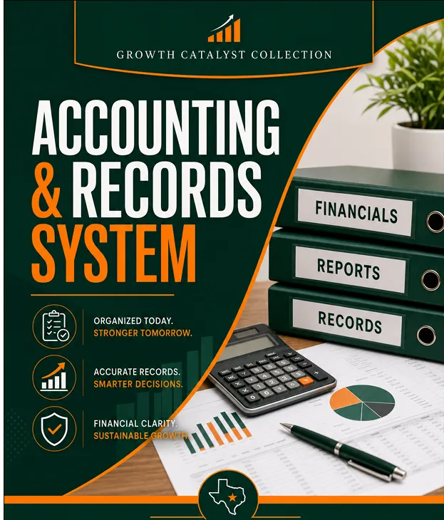SoTx Business Network Accounting & Records System Template