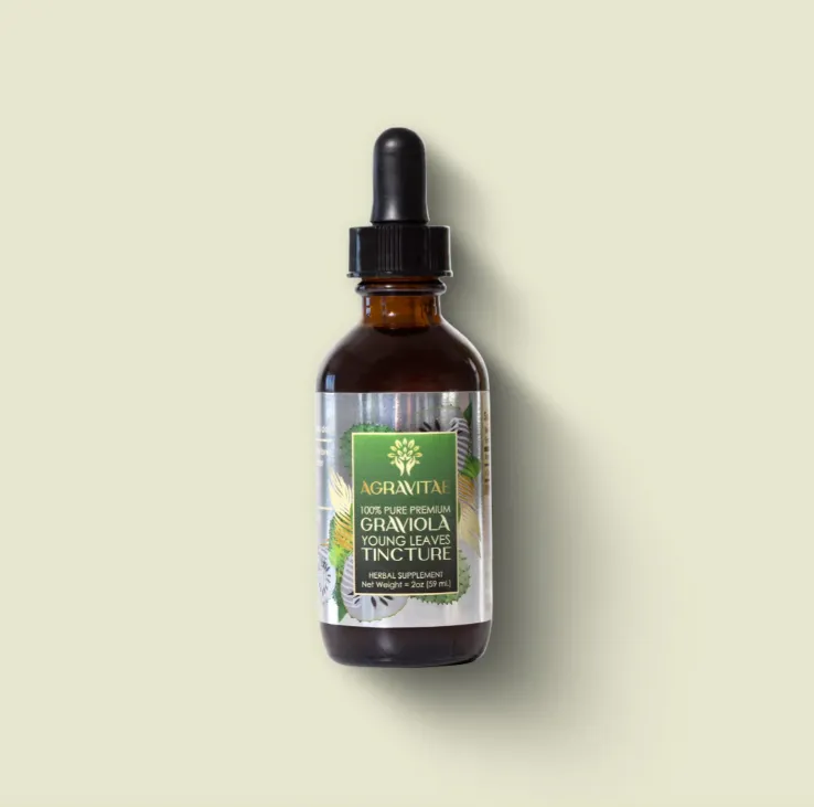 Soursop Leaf Tincture - 100% Young Leaf