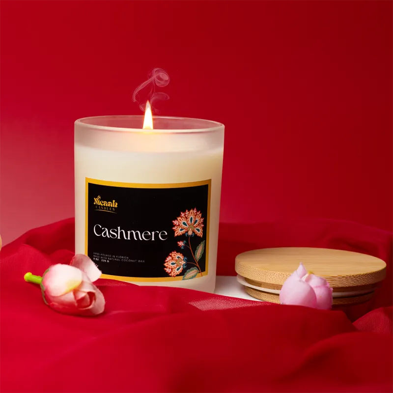 Cashmere Scented Candle – 8 Oz Warm Luxury Home Fragrance Candle