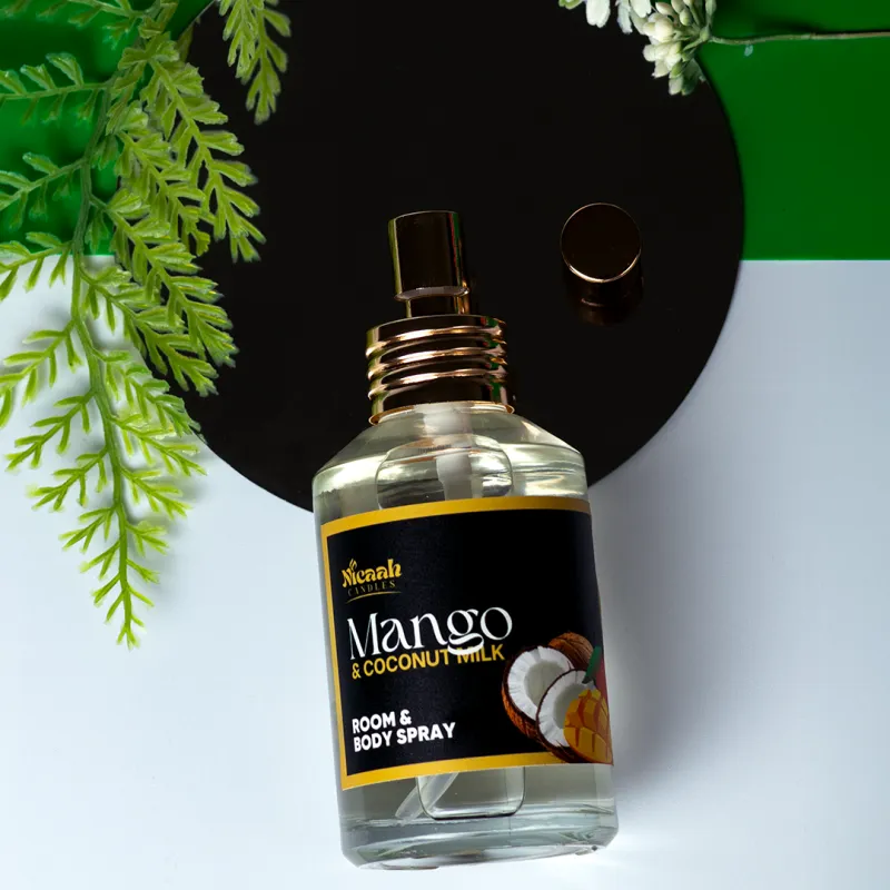 Mango & Coconut Milk Room & Body Spray – Tropical Fragrance Mist