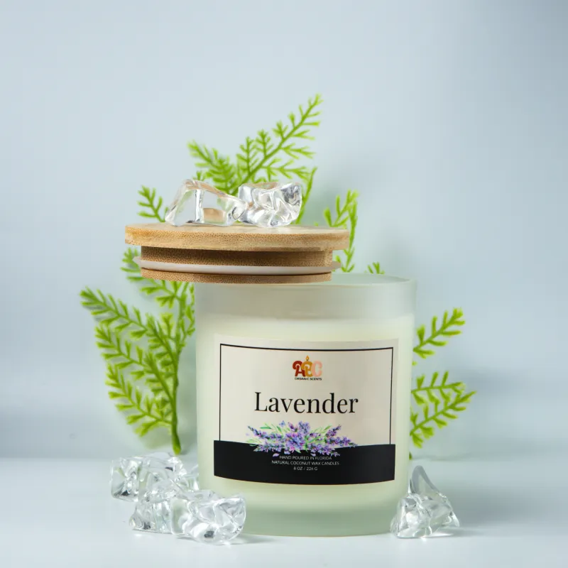ABC Signature Scents Luxury Lavender Candle – 8 Oz