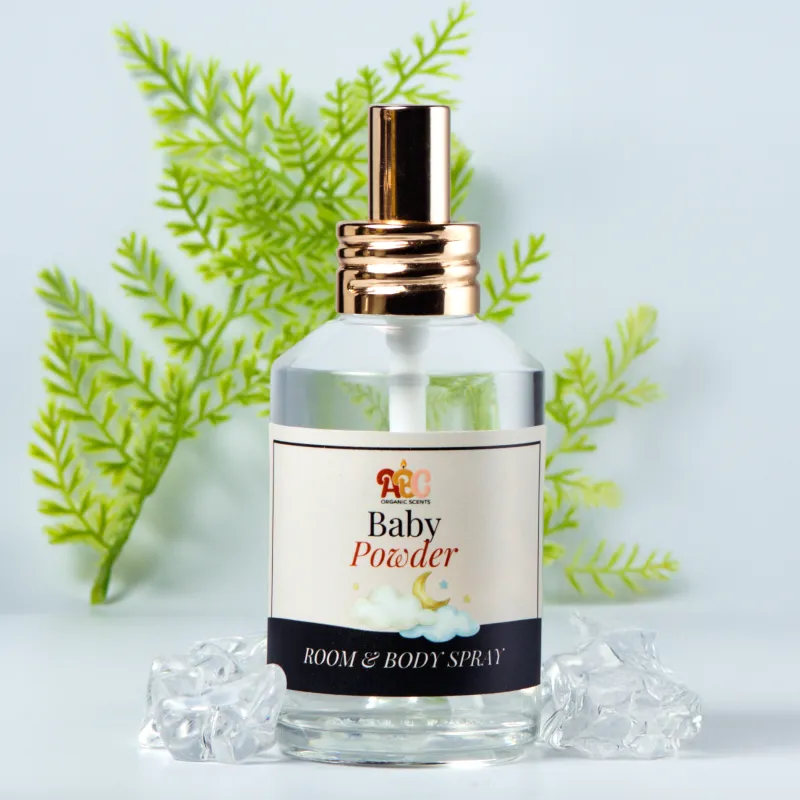ABC Signature Scents Luxury Baby Powder Room & Body Spray – 4 Oz