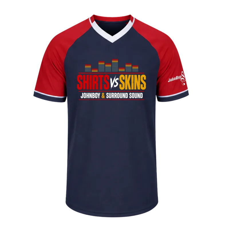 Skirts vs Skins Jersey - Navy Blue