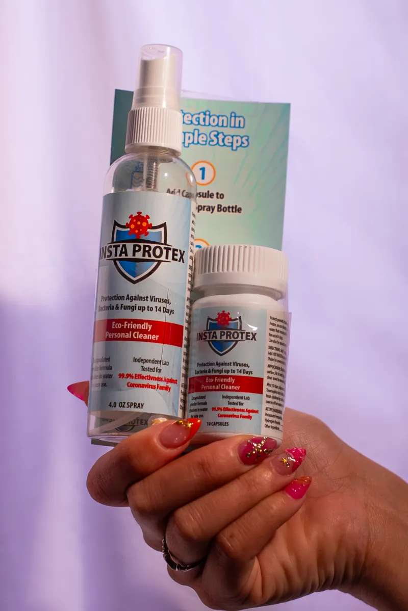 Insta Protex by Xooma – Long-Lasting Non-Toxic Sanitizer