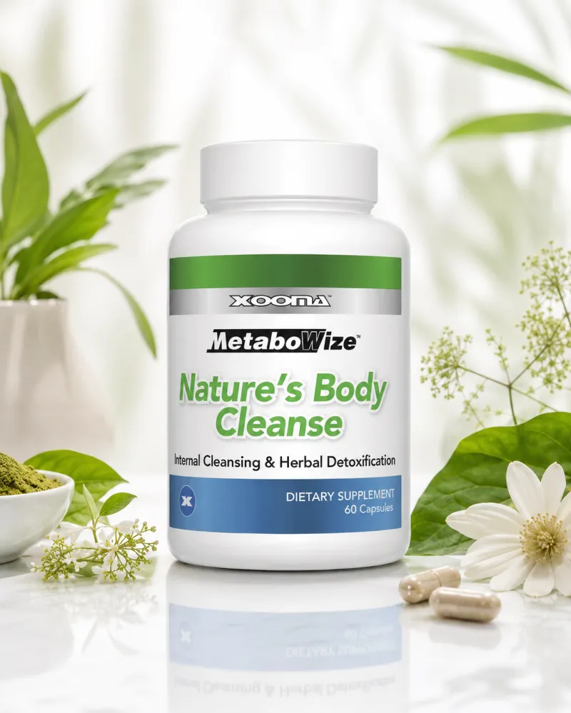 MetaboWize Nature’s Body Cleanse by Xooma – Gentle Detox & Digestive Support