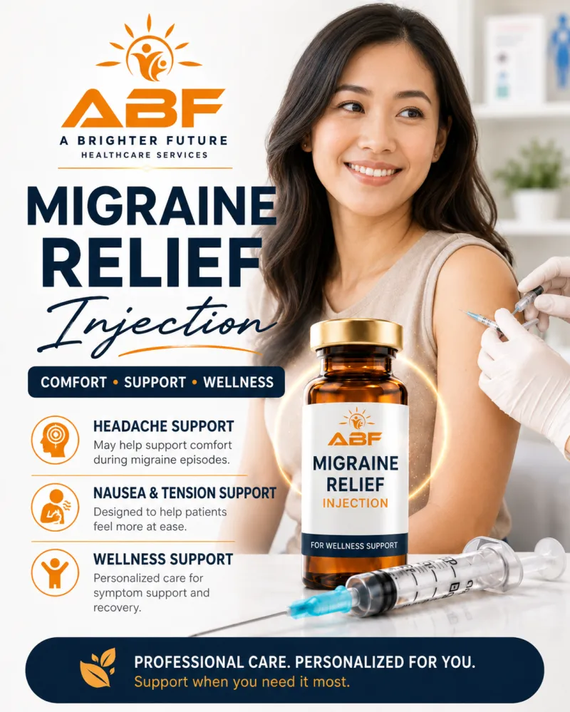 Migraine Relief Injection