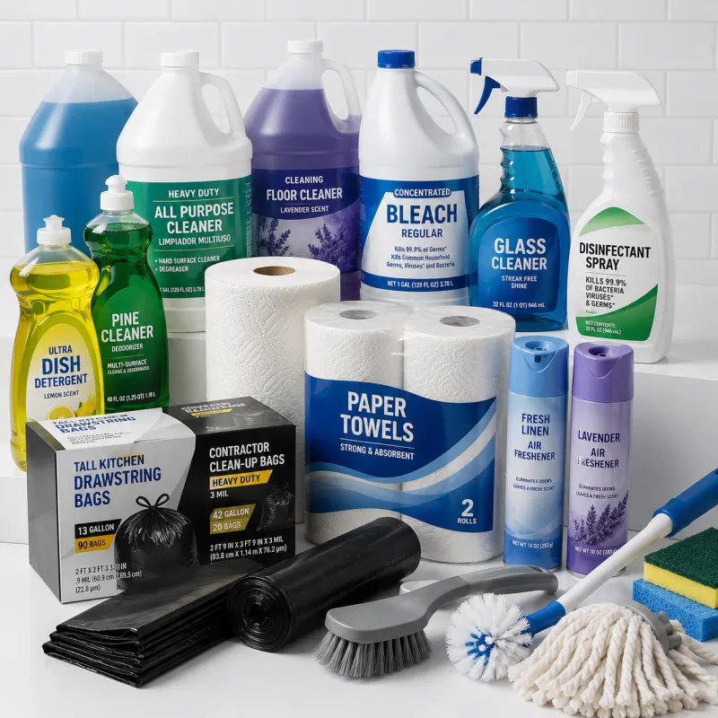 Janitorial & Cleaning Supplies