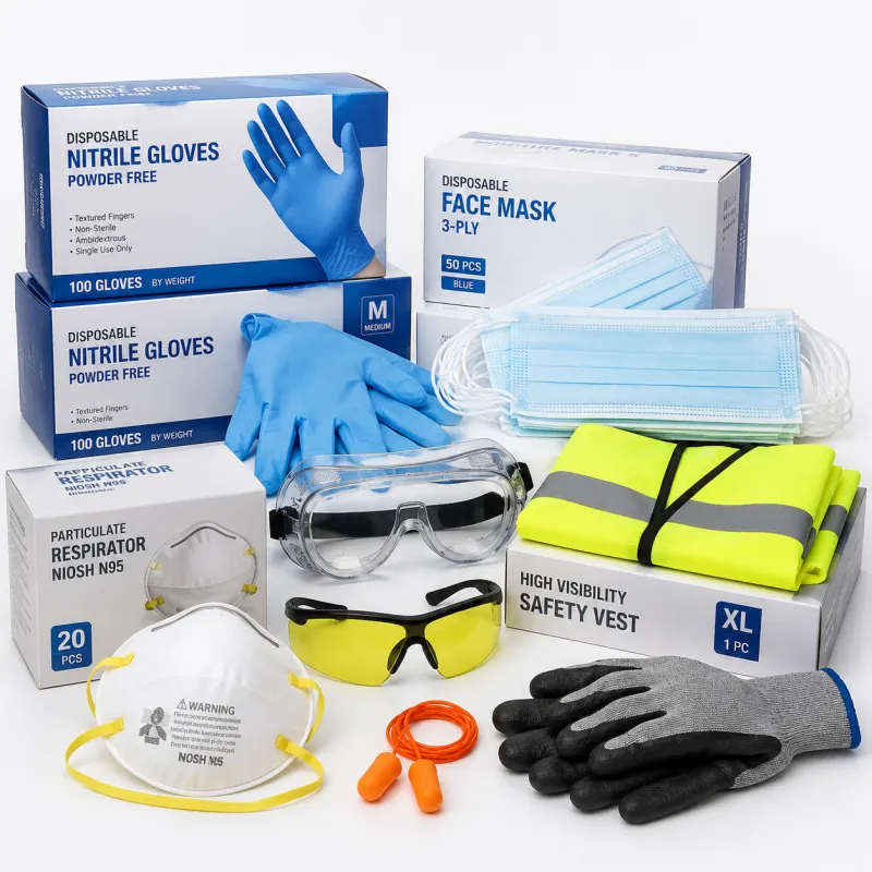 Gloves, Masks & Safety