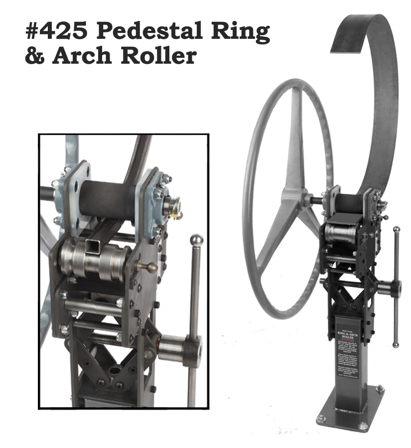 #425-ST - 4" Large Straight Tracking Arch & Ring Roller