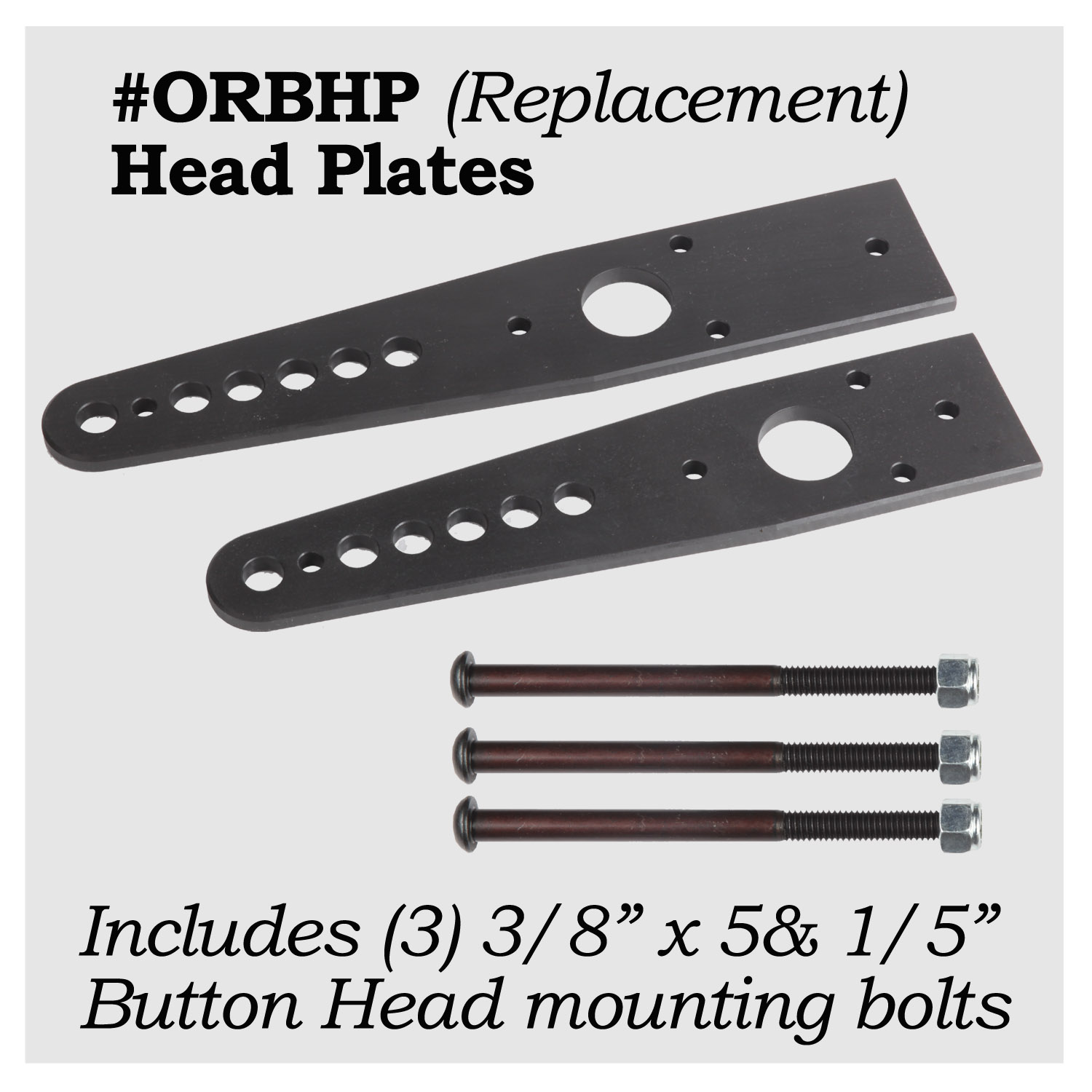 #ORBHP - ORB Head Plates (Set of 2)