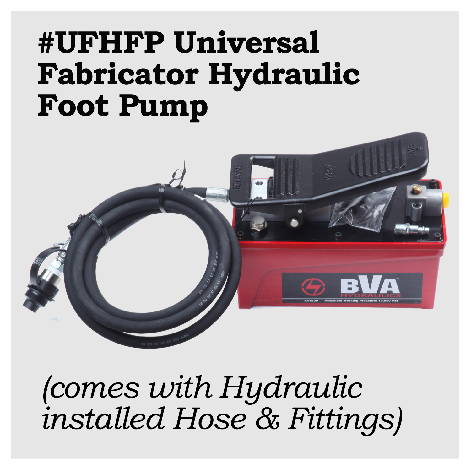 #UFHFP - Hyd. Foot Pedal