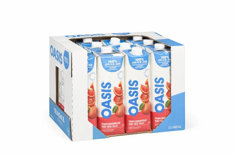 Jus Oasis Pamplemousse 12/cs