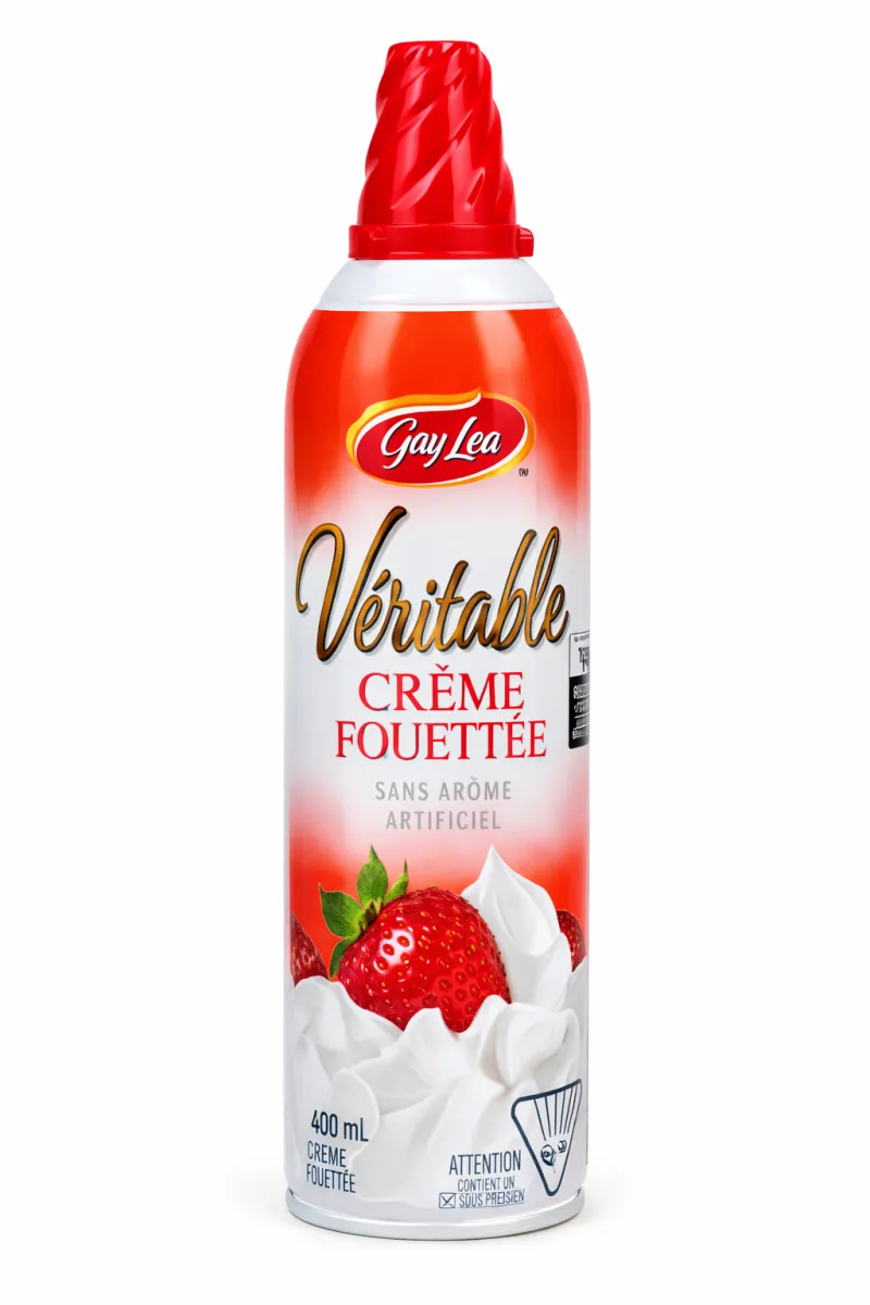 Crèmes fouettées Classic 400ml