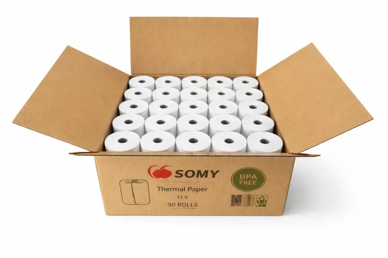 Papier Thermique 3" X 225'