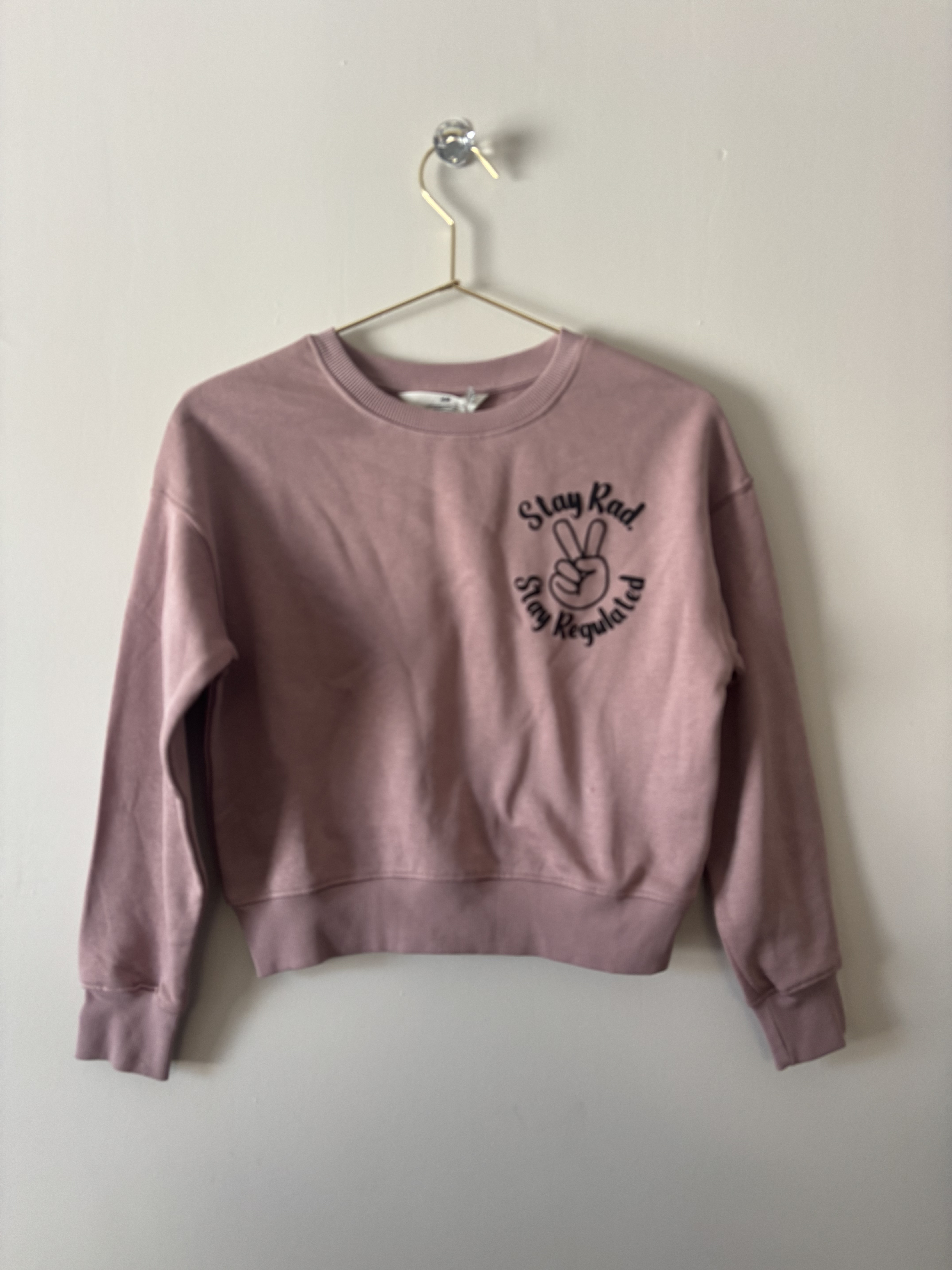 YOUTH CREW M (8/10) - Stay Rad, Stay Regulated Mauve 