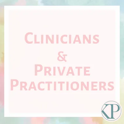 Clinicians & Private Practitioners