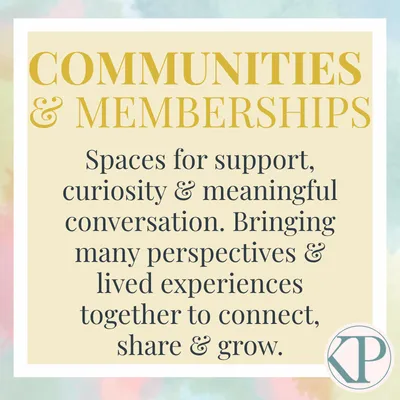 Communities & Memberships