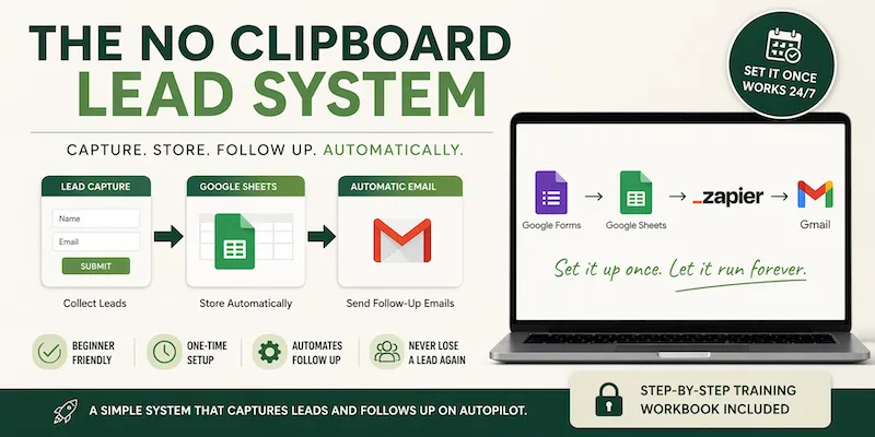 The No Clipboard Lead System
