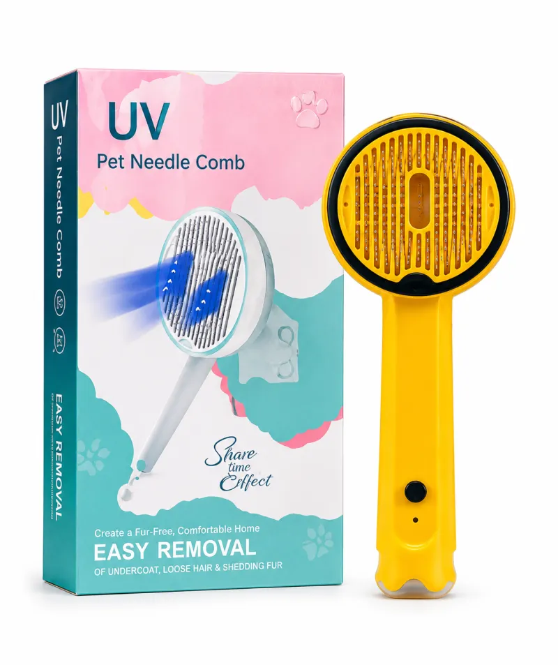 CEPILLO ESTERILIZADOR CON ULTRAVIOLETA PARA MASCOTAS 