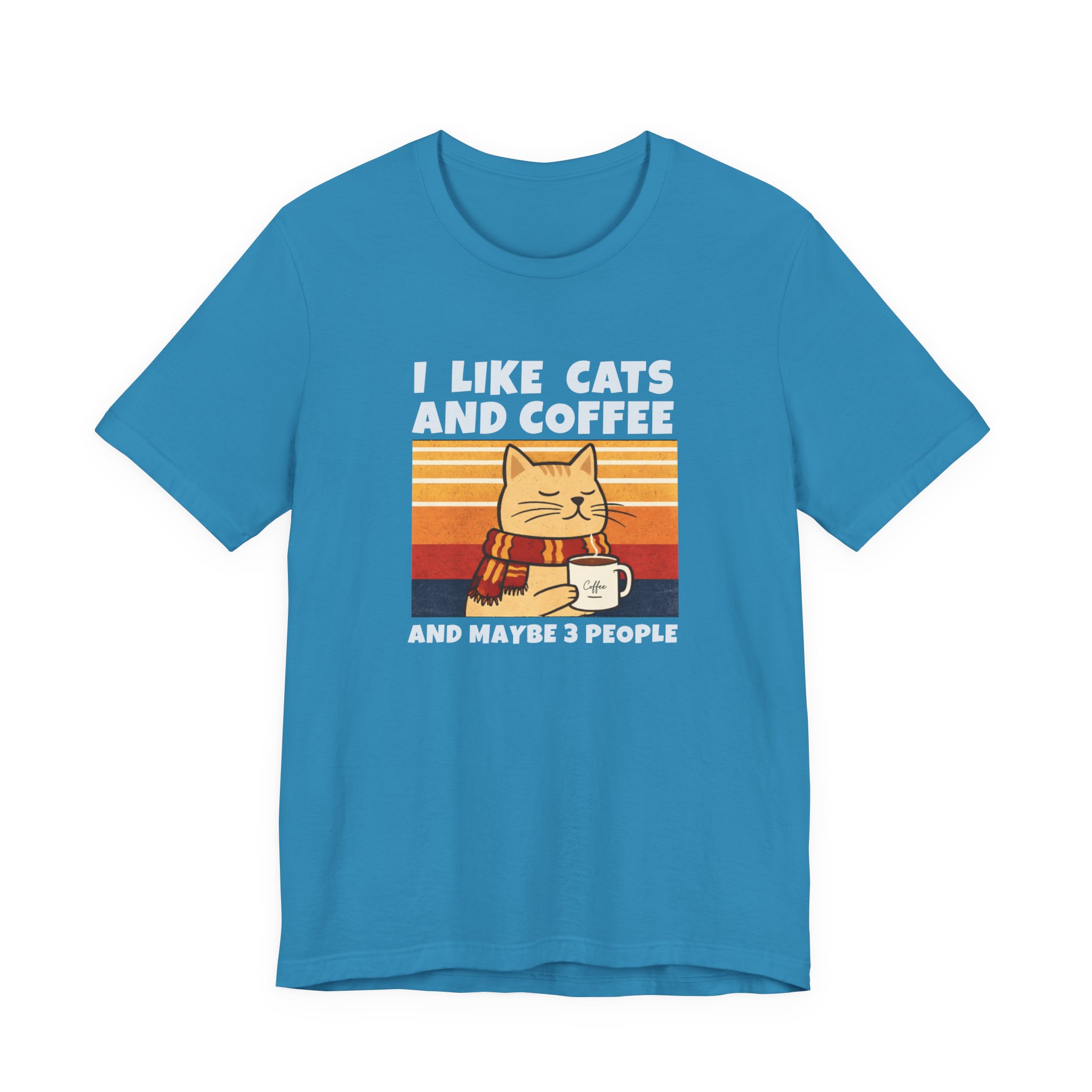 I Like Cats And Coffee Shirt