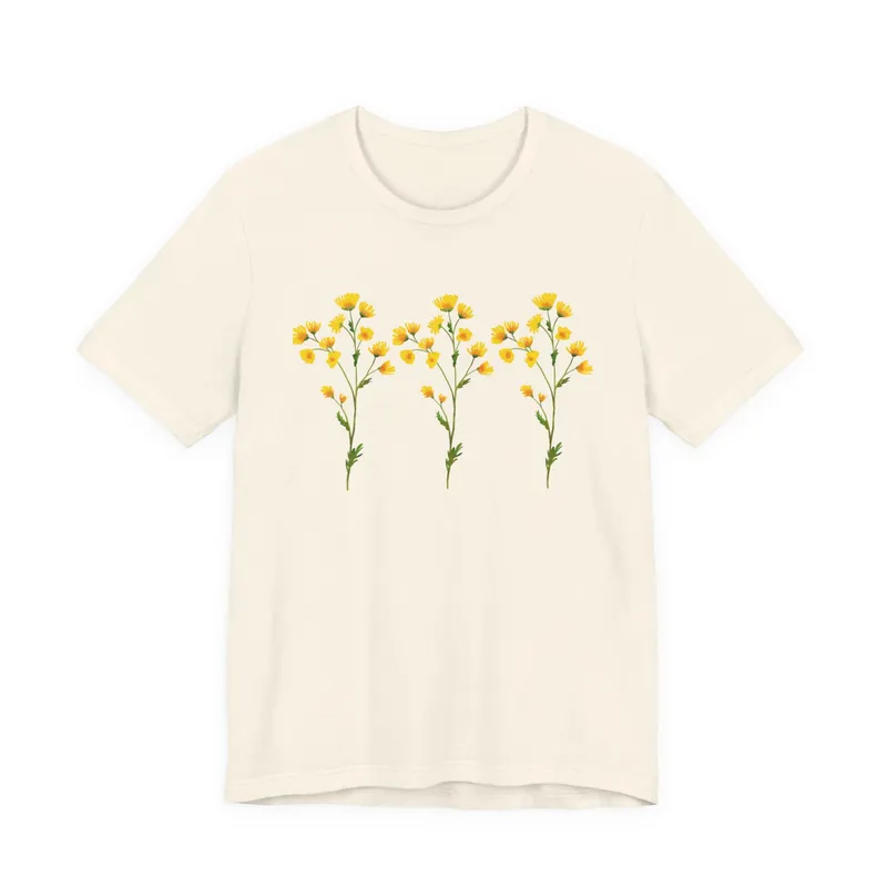 Yellow Floral T-Shirt
