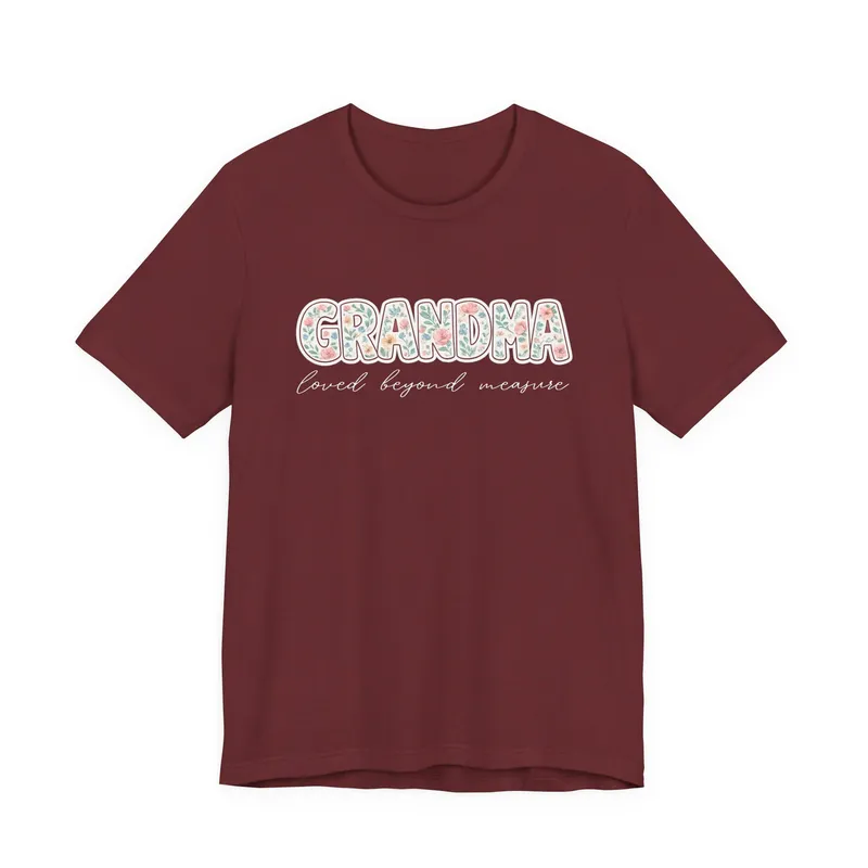 Floral GRANDMA Shirt