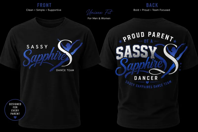 Sassy Sapphire Supporter Tee