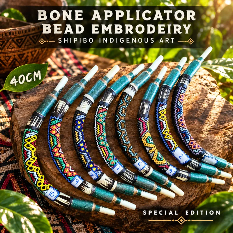 Tepi Applicator (Shaman Edition) Ceremonial  Made of Bone 40CM