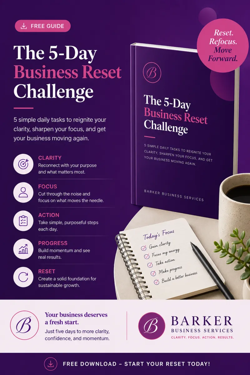 5- Day Buisness Reset Challenge