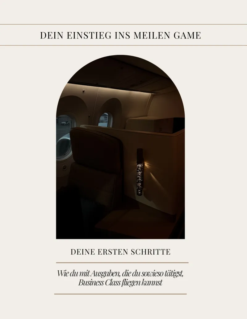 Dein Einstieg ins Meilen Game