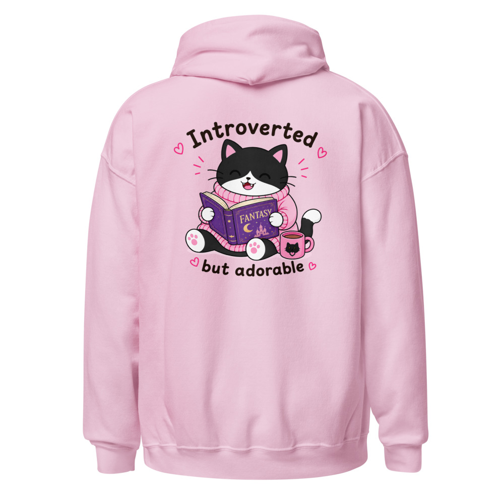 Introverted but adorable Tuxedo Hoodie