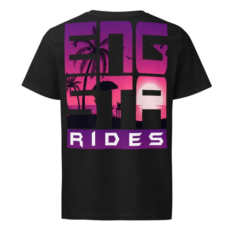 Summer Nights - Unisex organic mid-light t-shirt