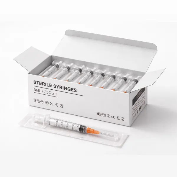 Box of 100 syringes