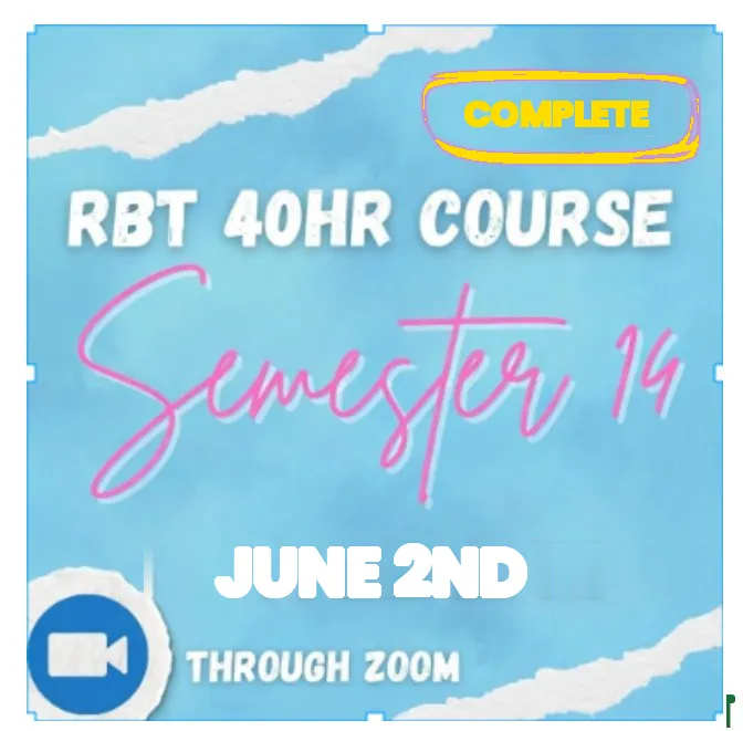 RBT 40 HR Course - Complete Package
